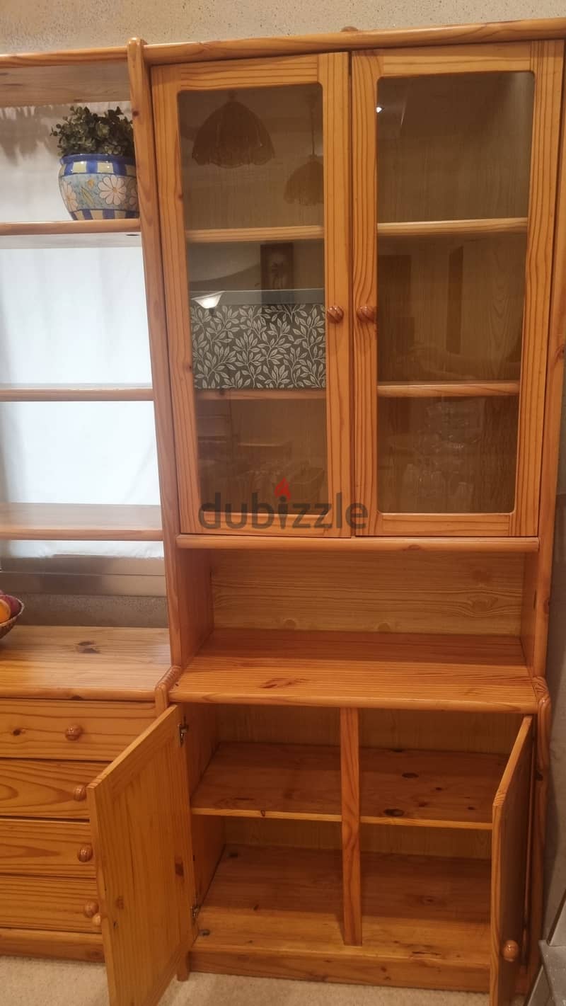 SOLID WOOD CABINET FOR SALE 1