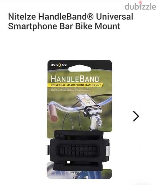 NiteIze HandleBand Universal Smartphone Bar Bike Mount 0