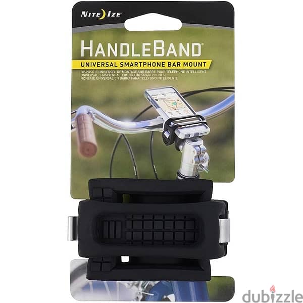 NiteIze HandleBand Universal Smartphone Bar Bike Mount 1