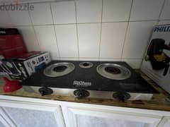 Good condition 3 burner self ignition stove