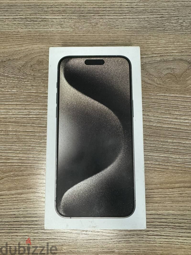 Apple iPhone 15 Pro Max -256 GB- Natural Titanium,BRAND NEW 3