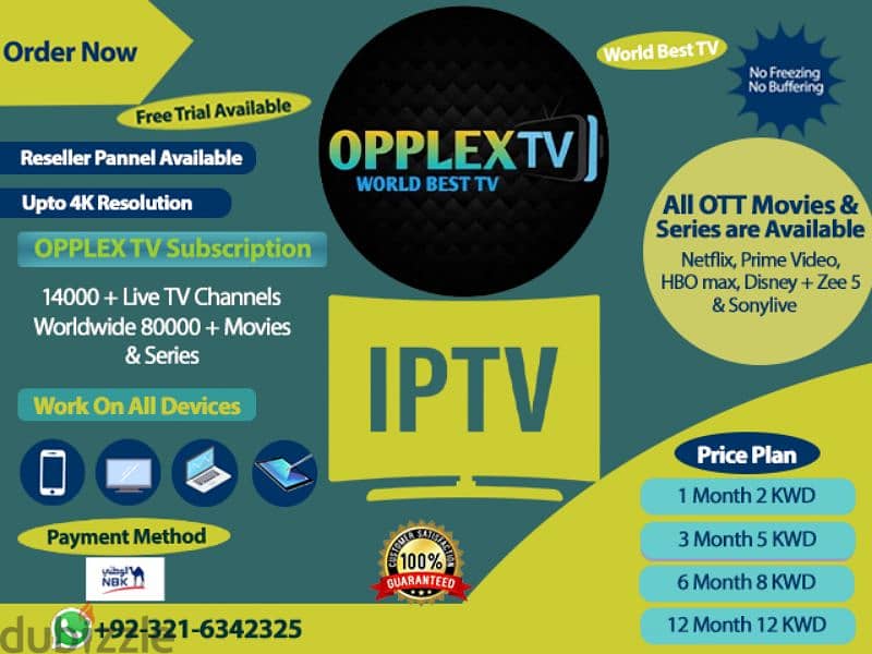 IP-TV Yearly Subscription Available Free Trial Available 1