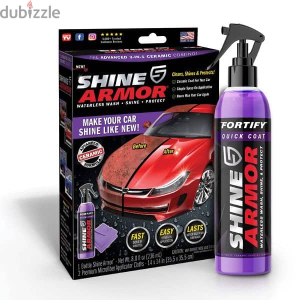 SHINE ARMOR CAR WAX SPRAY 1