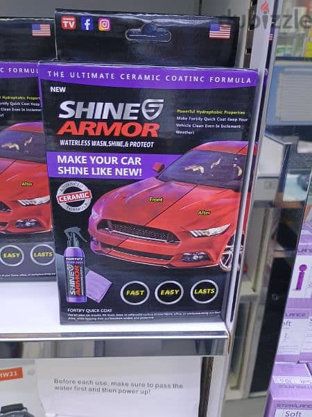 SHINE ARMOR CAR WAX SPRAY 3