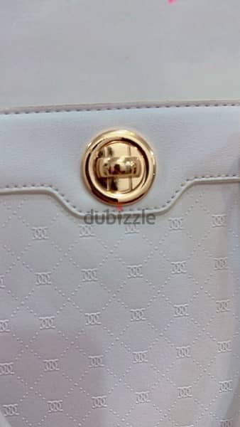 NEW LADIES HANDBAG-PURE WHITE 3