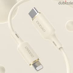 Dudao L7SF 2in1 cable USB-C  to USB-C, Lightning 100W