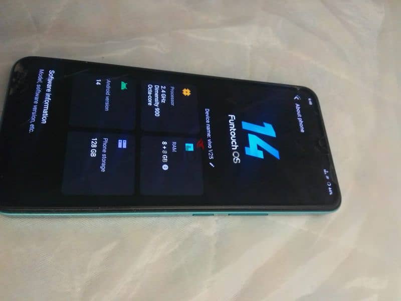 vivo v25 mobile 8+8gb ram 128 gb storage 3