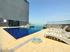 03 Bedroom spacious sea view and city view apartments in Bneid Al Gar 0