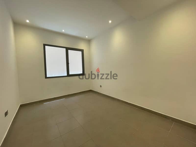 Basement apartment with yard for rent in Salwa Block 10 2