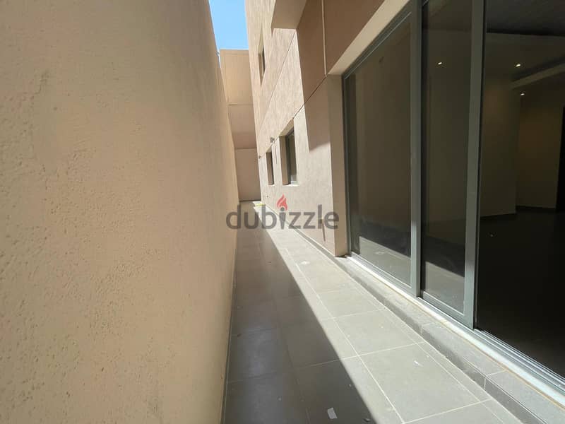 Basement apartment with yard for rent in Salwa Block 10 8