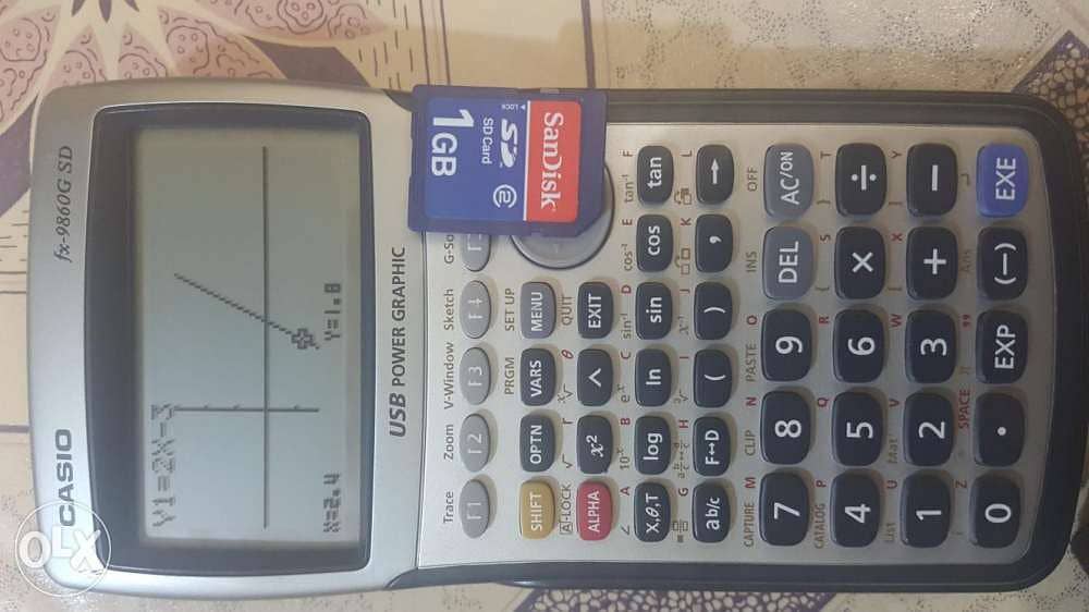 Casio FX9860G SD Engimeering calculator 2