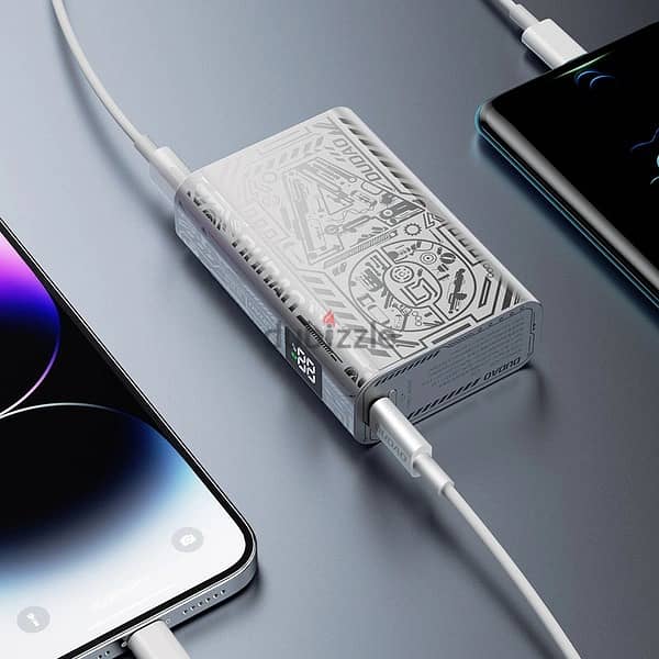 Dudao K20 USB-A  USB-C Powerbank 10000mAh 22.5W - silver 2