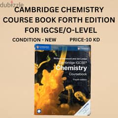 CAMBRIDGE IGCSE CHEMISTRY COURSEBOOK FOURTH EDITION