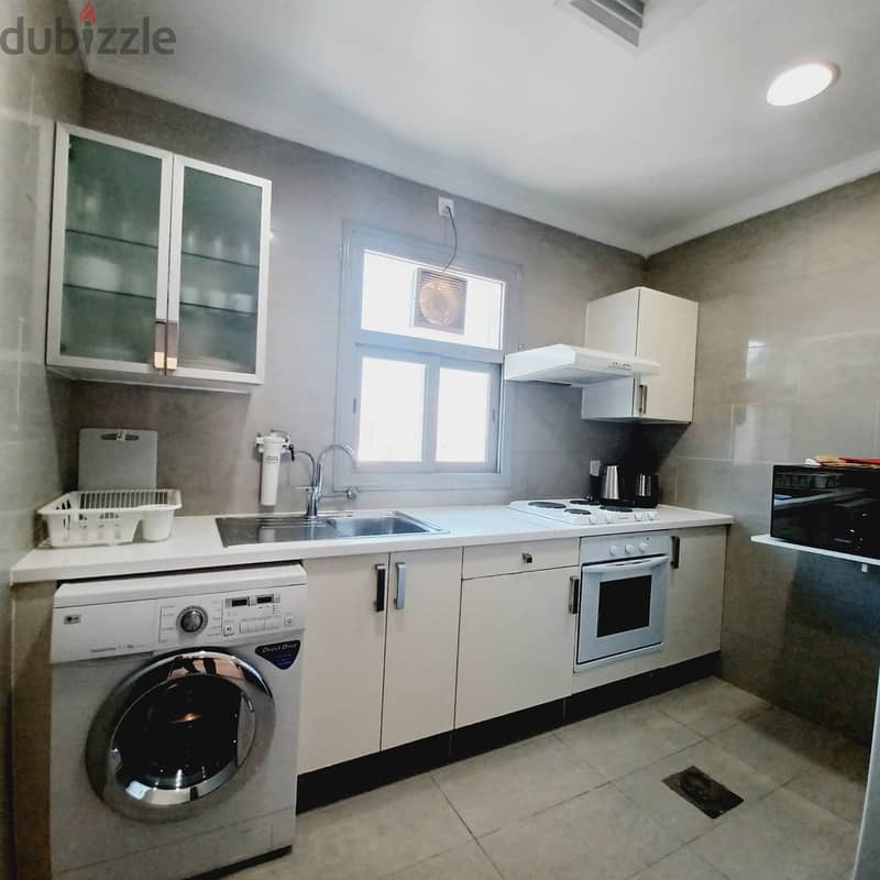 Furnished apartment for rent in Mahboula Block 2 3