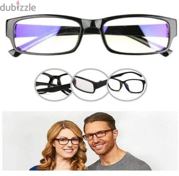 نظارة القراءة وحماية العين من الاشعة One Power Readers Glasses . شحن 3