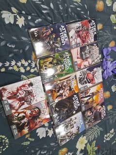 Attack on Titan (Shingeki no Kyojin) manga volumes 1-12