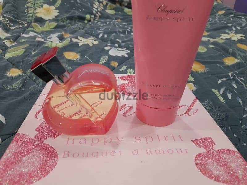 Chopard happy spirit Bouquet d'amour perfume and body cream 2