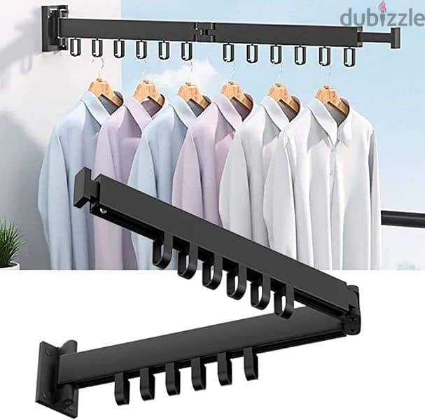 2 FOLD WALL MOUNTED CLOTH DYING RACK 4