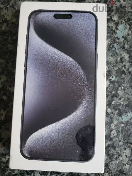 Sealed Apple iPhone 15 pro max 512gb with one year warranty 0