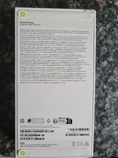 Sealed Apple iPhone 15 pro max 512gb with one year warranty 1