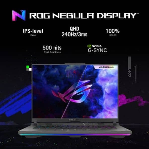 ASUS ROG STRIX G16, QHD+ 240Hz,i9-14900HX, RTX 4070 2