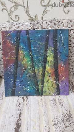 canvas hand made painting