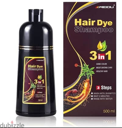 Hair dye shampoo