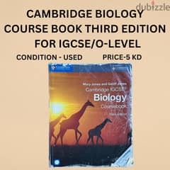 CAMBRIDGE IGCSE BIOLOGY COURSEBOOK THIRD EDITION