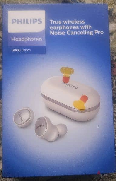 philips 5000 series earbuds with box and all accessories available