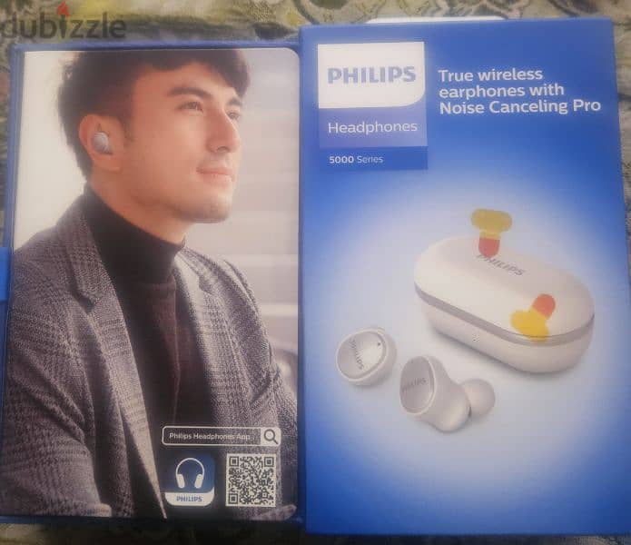 philips 5000 series earbuds with box and all accessories available 1