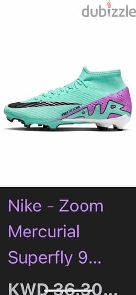 NIKE football shoes