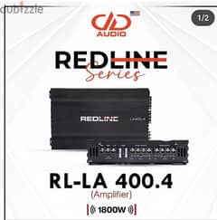 DD audio redline car 4 channel amplifier 0