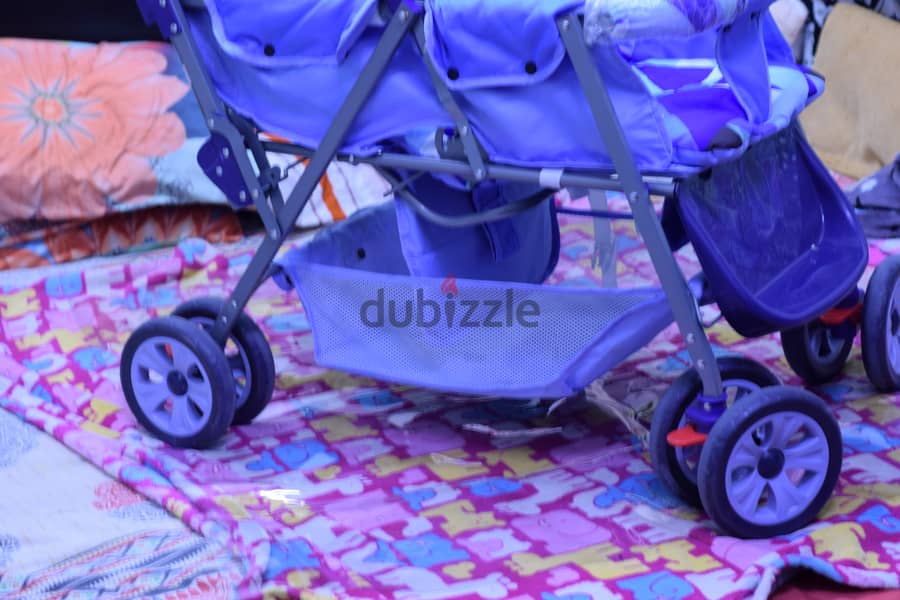 Double Stroller, Lightweight Double Stroller with Tandem Seating 1