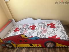 kids bed car style 0