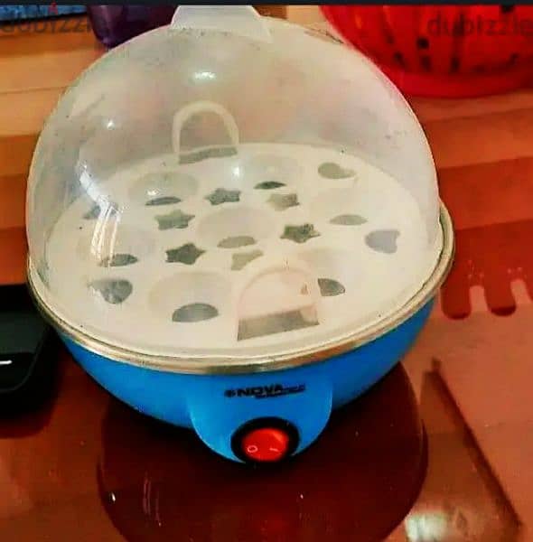 NOVA Blue Electric Egg Boiler 7 Eggs 1