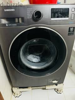 Samsung Washing Machine Front Liading with Ecobubble 8 kgs for sale 0