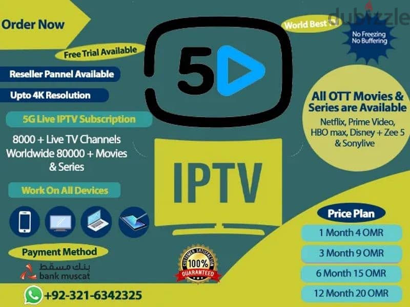 IP-TV Yearly Subscription Available Free Trial Available 2