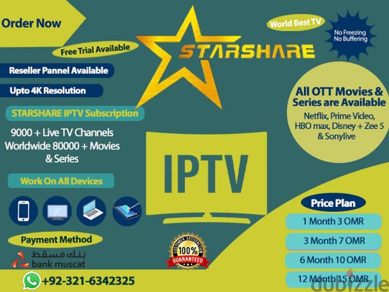 IP-TV Yearly Subscription Available Free Trial Available 2