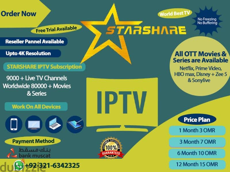 IP-TV Yearly Subscription Available Free Trial Available 4