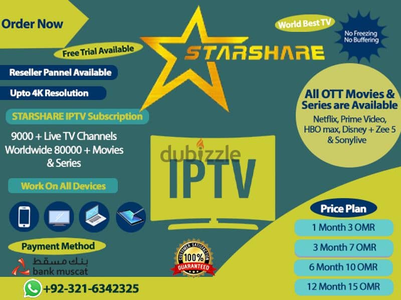 IP-TV Yearly Subscription Available Free Trial Available 4