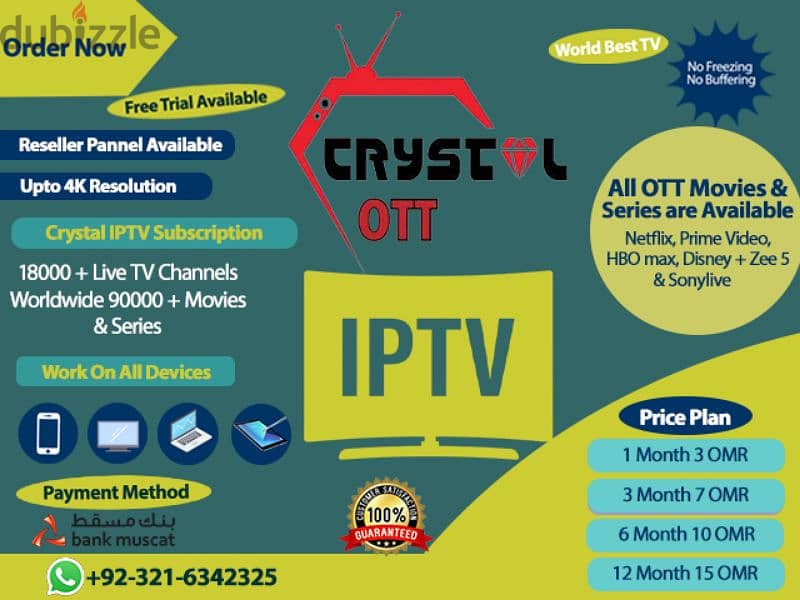 IP-TV Yearly Subscription Available Free Trial Available 1