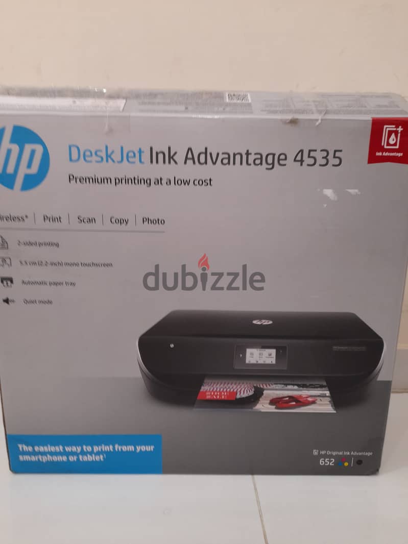 DeskJet HP4535Wireless color PrinterScan, Copy, Photo printing DeskJet 0