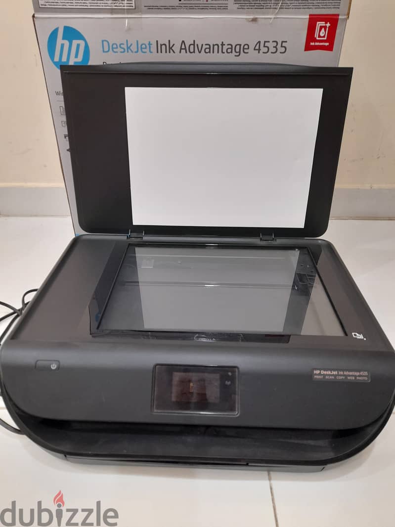 DeskJet HP4535Wireless color PrinterScan, Copy, Photo printing DeskJet 1