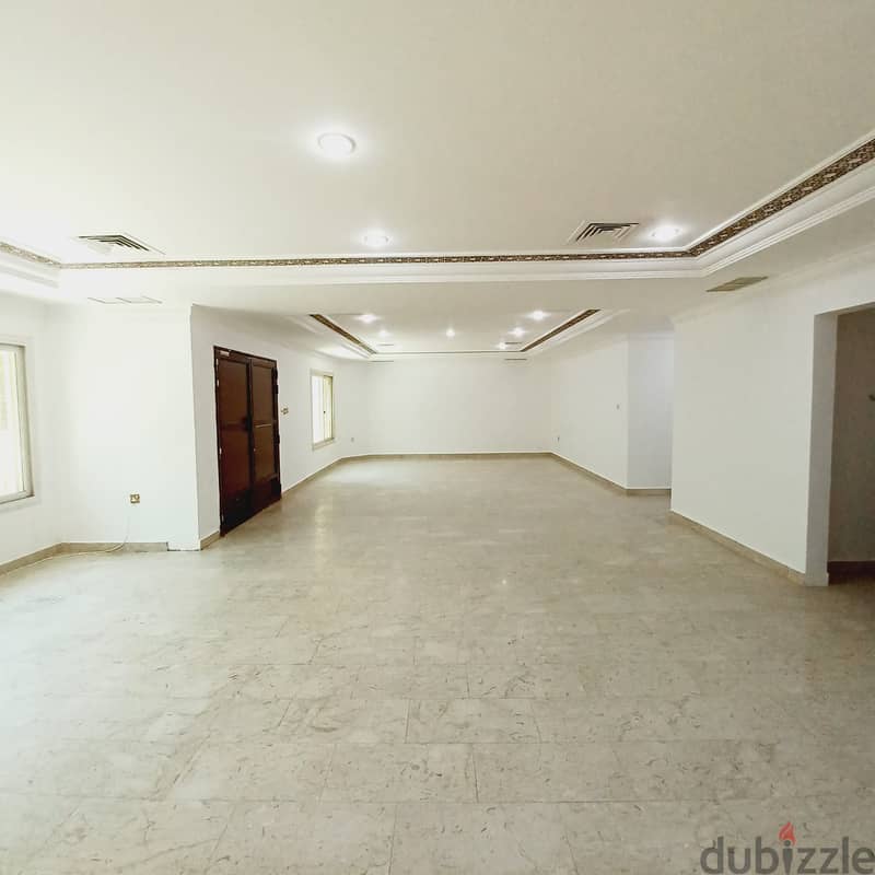 Full ground floor with yard for rent in Salwa Block 11 2