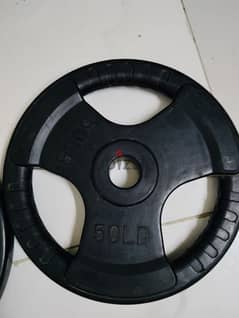 Gym plats sale 25 kg 2 plats rubber comband