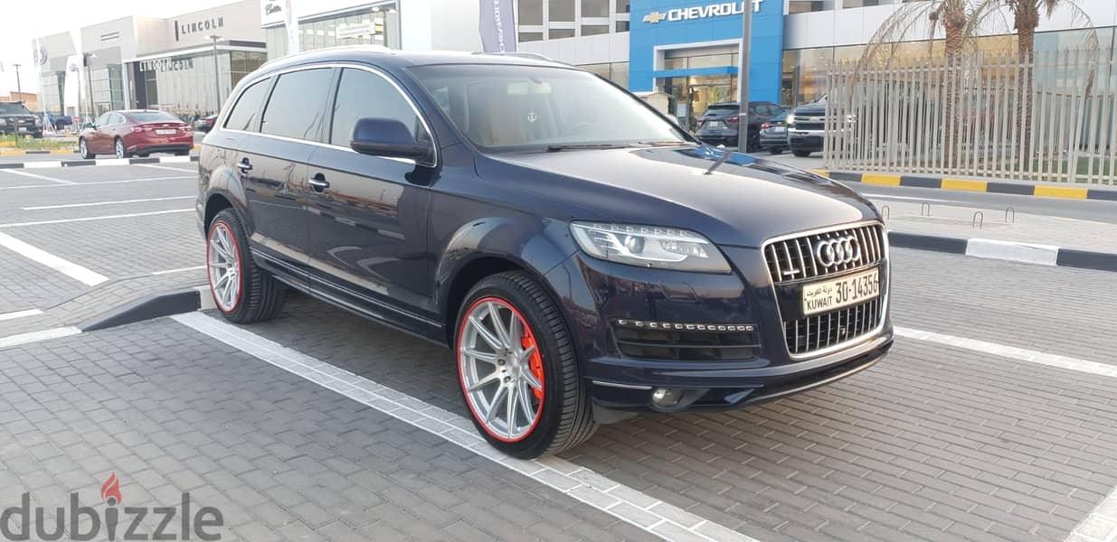 2014 Audi Q7 supercharged 3.0-liter V6 Excellent condition 1