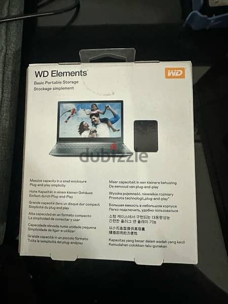 western digital external hd 2TB new box pack 2