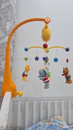 baby cot musical mobile 0