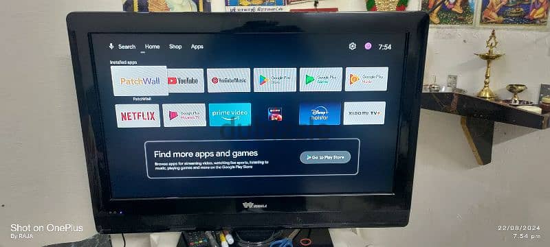 Wansa LCD TV with Mi fire stick android 0