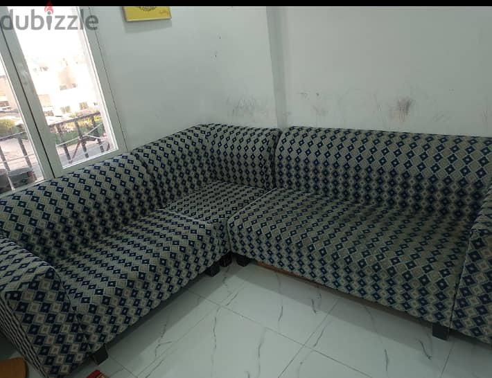 Sofa - 3+2+1 seater - corner / L shape - for sale 1